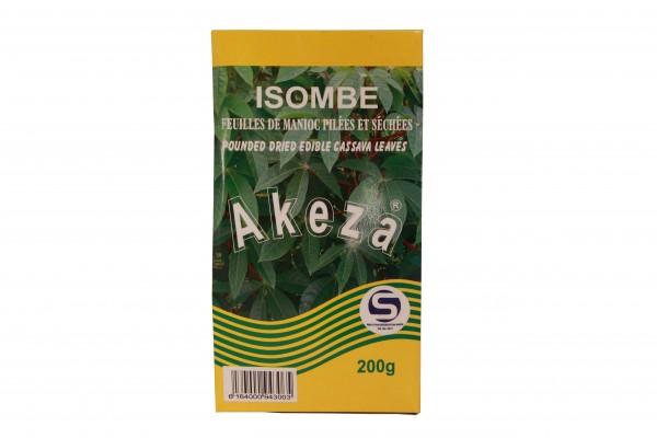 Akeza Isombe, getrocknete zerstoßene Maniokblätter